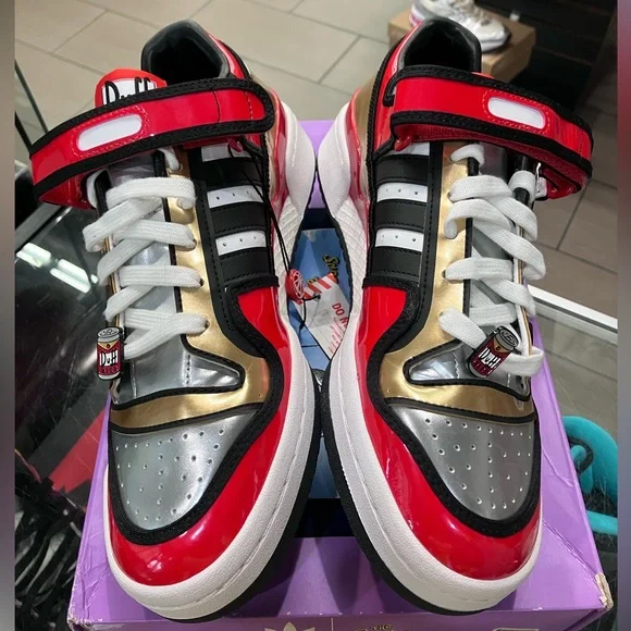 Adidas Forum Low The Simpsons Duffman Size 10 - Picture 5 of 9